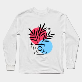 Potted House Plant Long Sleeve T-Shirt